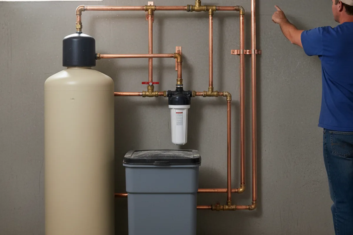 Whole-house water treatment system installed in Hyampom